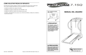 Pro-Form 7.15Q Manual Del Usuario