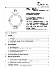 metso IMO-302ES Instrucciones De Montaje