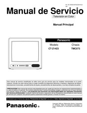 Panasonic CT-Z1423 Manual De Servicio