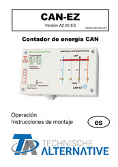 Technische Alternative CAN-EZ Instrucciones De Montaje