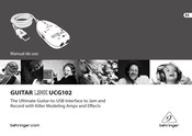 Behringer GUITAR LINK UCG102 Manual De Uso