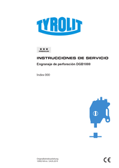 Tyrolit DGB1000 Instrucciones De Servicio