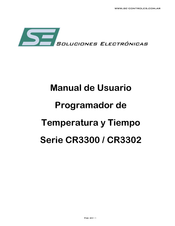 SE CR3302 Serie Manual De Usuario