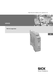 SICK UE402 Instrucciones De Servicio