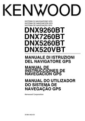 Kenwood DNX5260BT Manual De Instrucciones