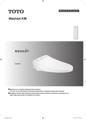 Toto Washlet KM Manual De Instrucciones