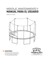 Skywalker Trampolines JTEC12 Manual Para El Usuario