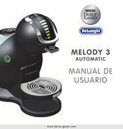 DeLonghi Nescafe Dolce Gusto MELODY 3 AUTOMATIC Manual De Usuario