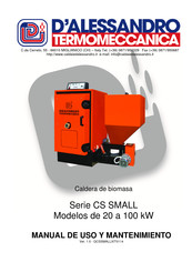 D’Alessandro Termomeccanica CS Small 80 Manual De Uso Y Mantenimiento