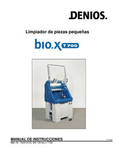 Denios BA 100 bio.x T700 Manual De Instrucciones