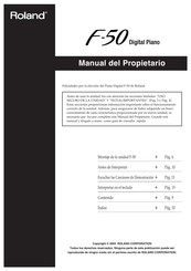 Roland F-50 Manual Del Propietário