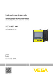 Vega VEGAMET 391 Instrucciones De Servicio