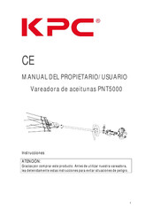 KPC PNT5000 Manual Del Propietario/Usuario