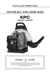 KPC SK650 Manual Del Propietário