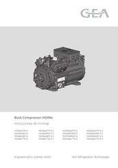 GEA HGX44e/770-4 Instrucciones De Montaje