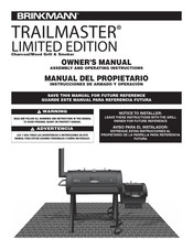 Brinkmann TRAILMASTER 855-6305-S Manual Del Propietário