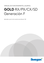 Swegon GOLD RX F Manual De Funcionamiento, Usuarios