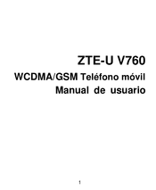 ZTE V760 Manual De Usuario