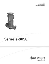 Bell & Gossett e-80SC Serie Manual De Instrucciones