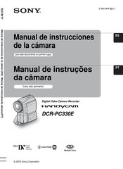 Sony HANDYCAM DCR-PC330E Manual De Instrucciones