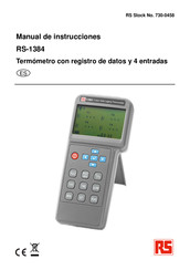 RS RS-1384 Manual De Instrucciones