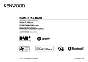 Kenwood KMM-BT504DAB Manual De Instrucciones