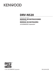 Kenwood DRV-N520 Manual De Instrucciones