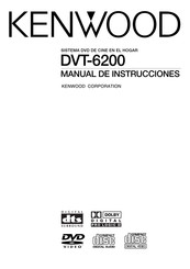 Kenwood DVT-6200 Manual De Instrucciones