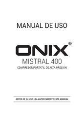 Onix MISTRAL 400 Manual De Uso