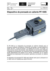 Habasit PF-100S Instrucciones De Funcionamiento