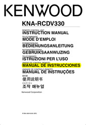 Kenwood KNA-RCDV331 Manual De Instrucciones