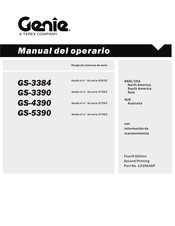 Terex Genie GS-3390 Manual Del Operario