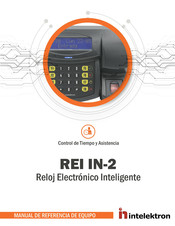 intelektron REI IN-2 Manual De Referencia De Equipo