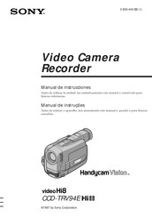 Sony Handycam Vision CCD-TRV94E Manual De Instrucciones