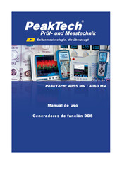 PeakTech 4060 MV Manual De Uso