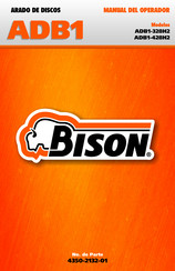 Bison ADB1-328H2 Manual Del Operador