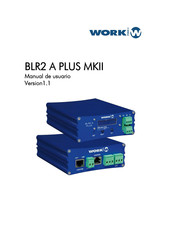 Work Pro W BLS2 SD MKII Manual De Usuario