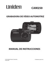 Uniden CAM250 Manual De Instrucciones