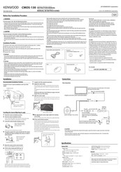 Kenwood CMOS-130 Manual De Instrucciones