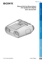 Sony DEV-30 Manual De Instrucciones