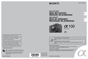 Sony DSLR-A100 Guia Del Usuario