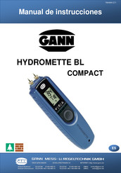 Gann HYDROMETTE BL COMPACT Manual De Instrucciones