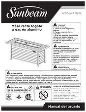 Sunbeam 9710 Manual Del Usuario