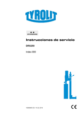 Tyrolit DRS250 Instrucciones De Servicio