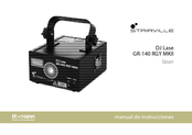thomann Stairville DJ Lase GR-140 RGY MKII Manual De Instrucciones