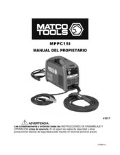 Matco Tools MPPC15I Manual Del Propietário