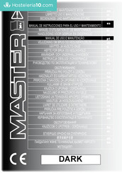 Master DARK 32 Manual De Instrucciones Para El Uso Y Mantenimiento