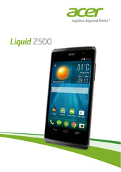 Acer Liquid Z500 Manual De Usuario