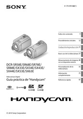 Sony Handycam DCR-SX33E Guia Practica