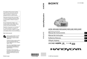 Sony Handycam HDR-XR500E Manual De Instrucciones